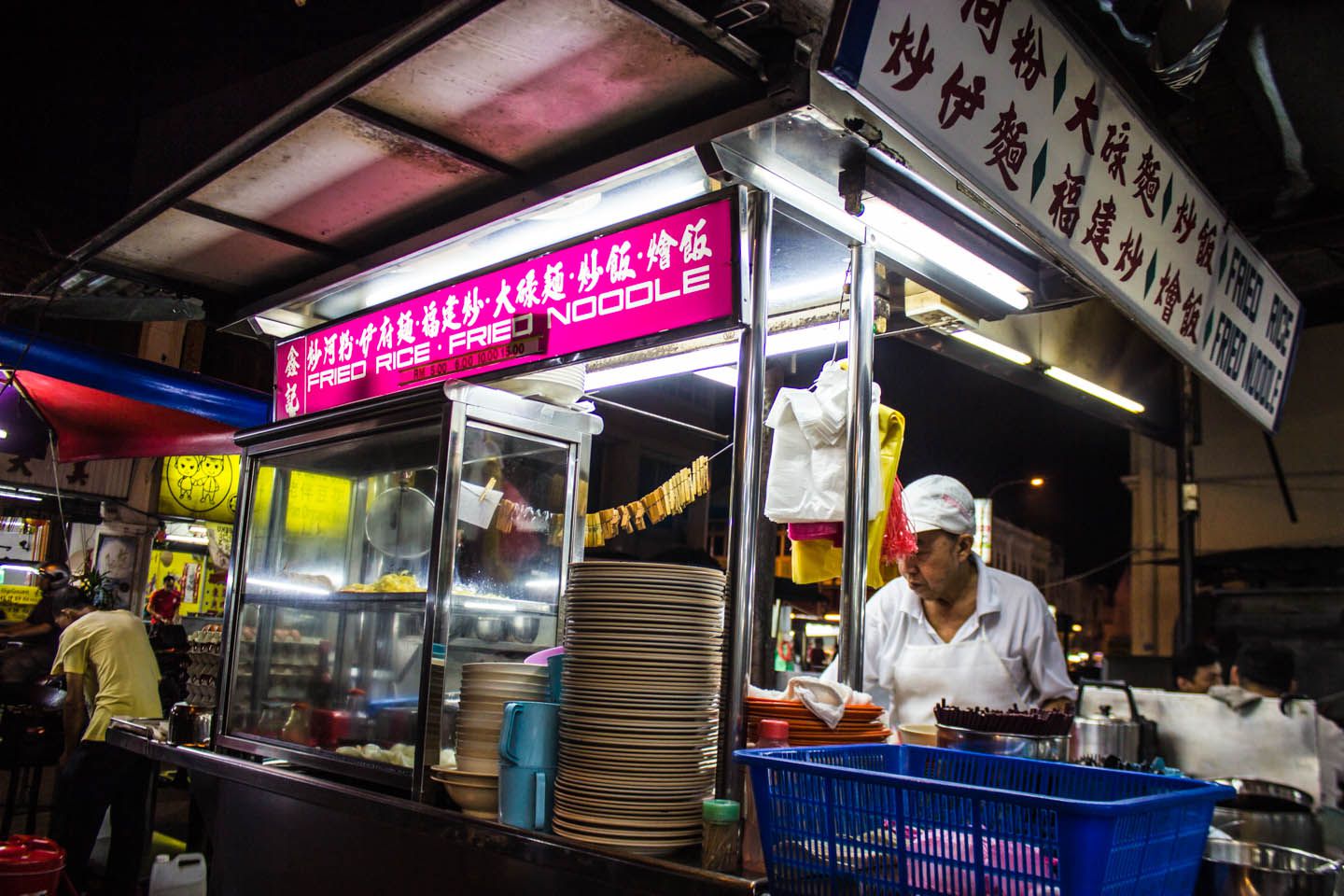 Street food stall, George Town, Malaysia
