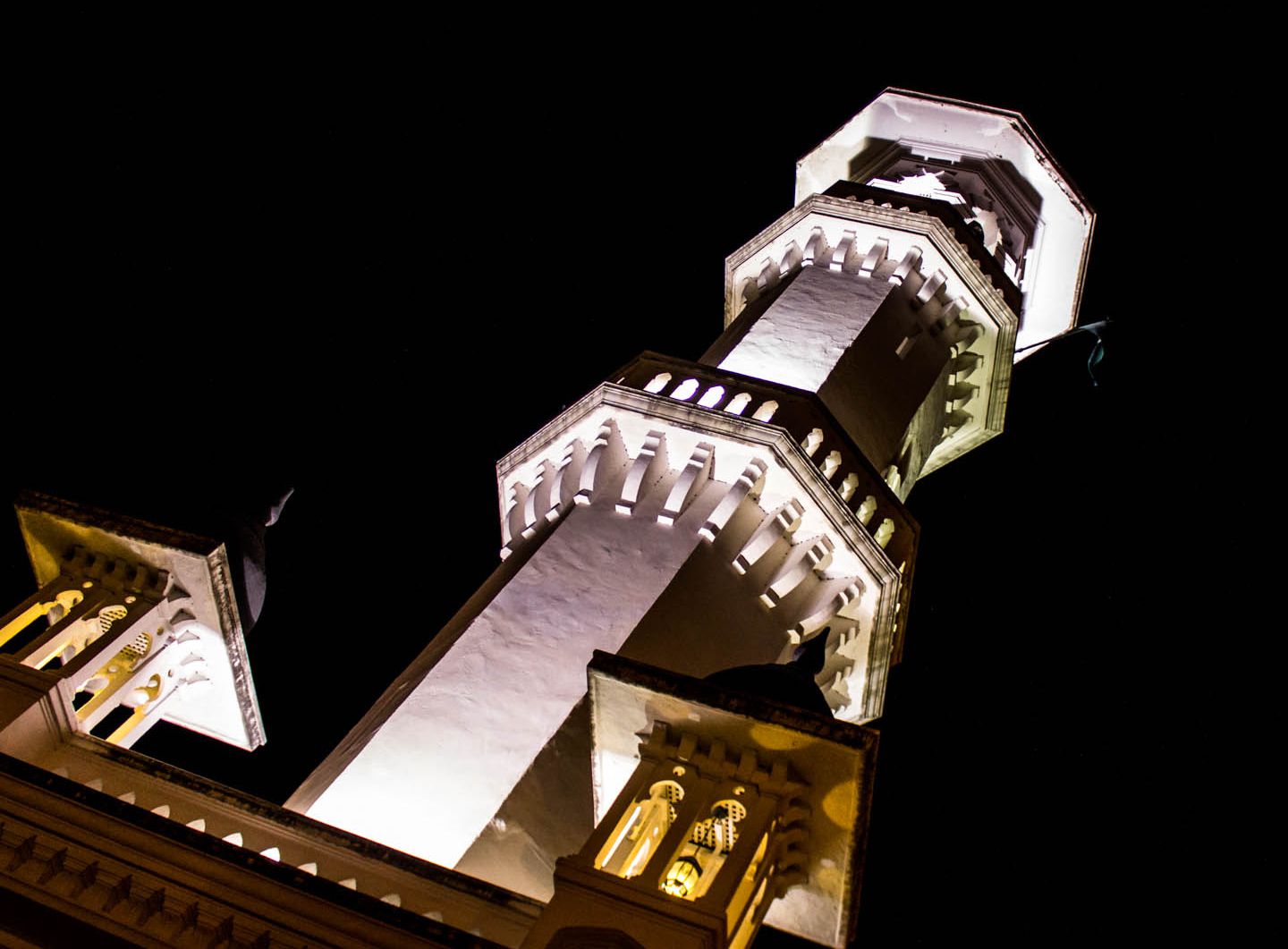 Minaret at Masjid Kapitan Keling, George Town, Malaysia