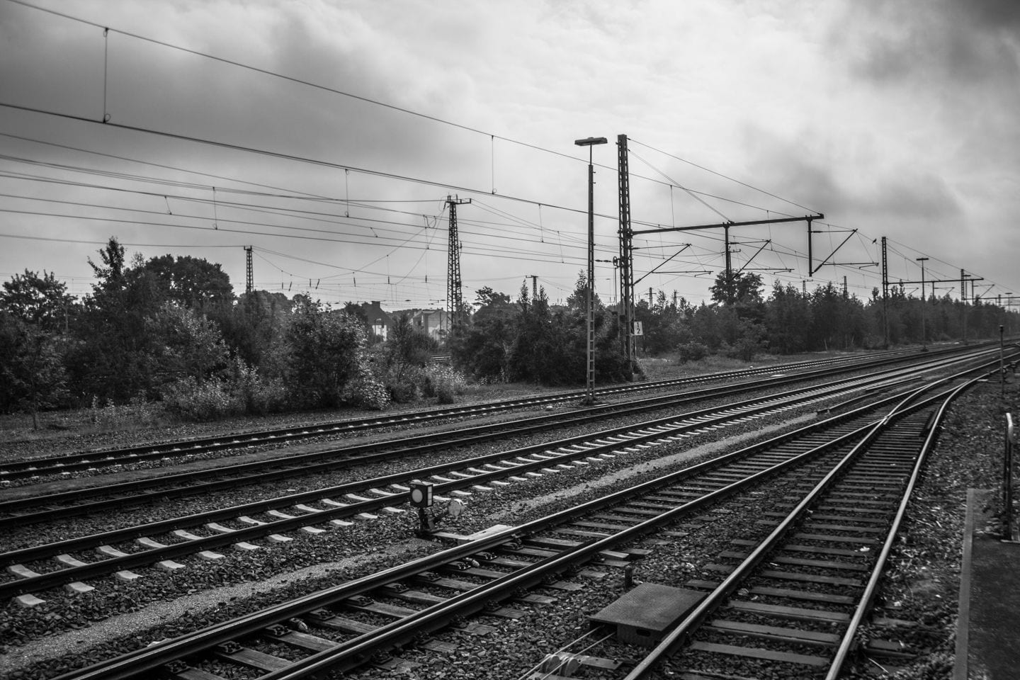 German railroads, Bremen, Germany
