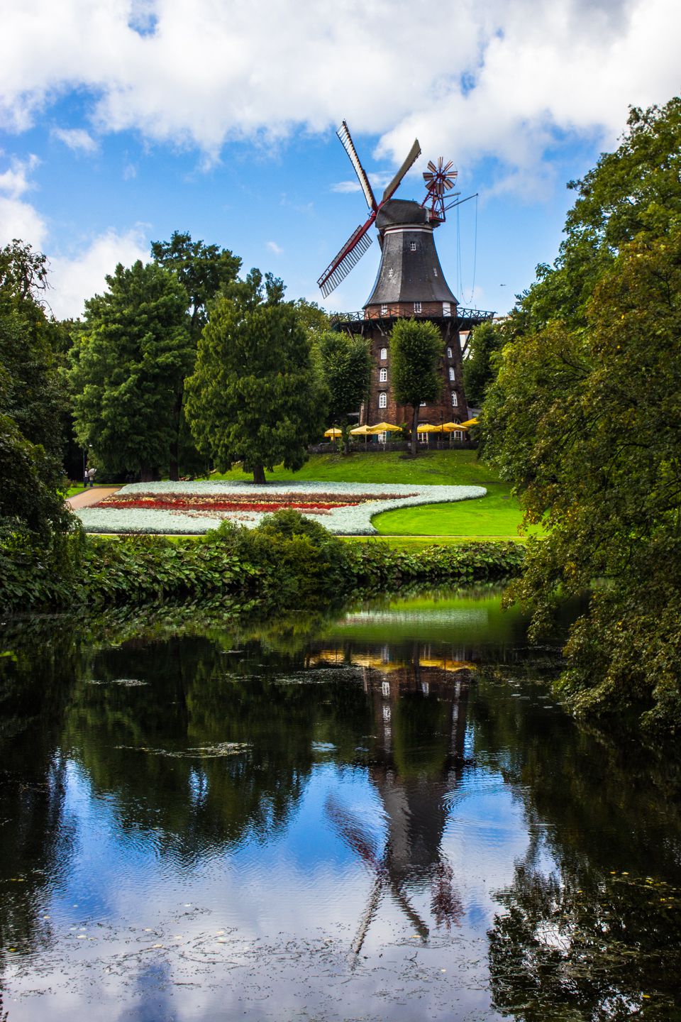 Reflections at the Mühle Am Wall, Bremen, Germany