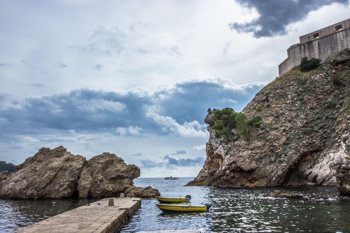 Pier in Dubrovnik, used during the shooting of Game of Thrones, Dubrovnik, Croatia