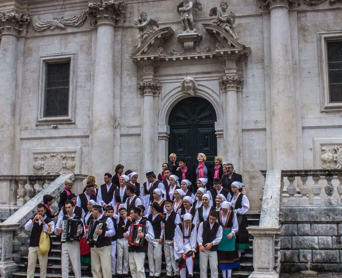 Choir in Dubrovnik, Croatia