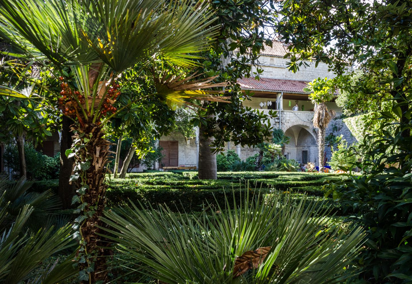 Gardens in Lokrum island, Dubrovnik, Croatia