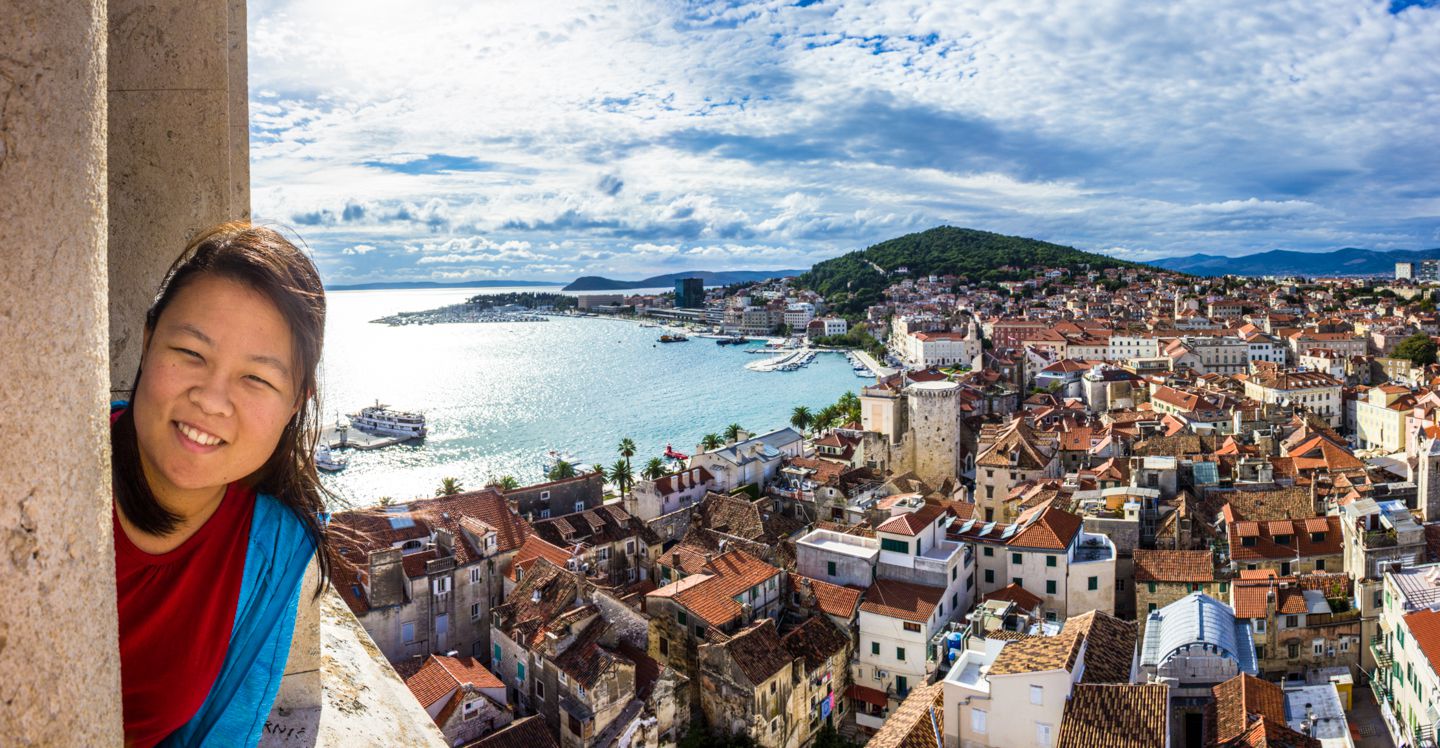 Julie in Split, Croatia