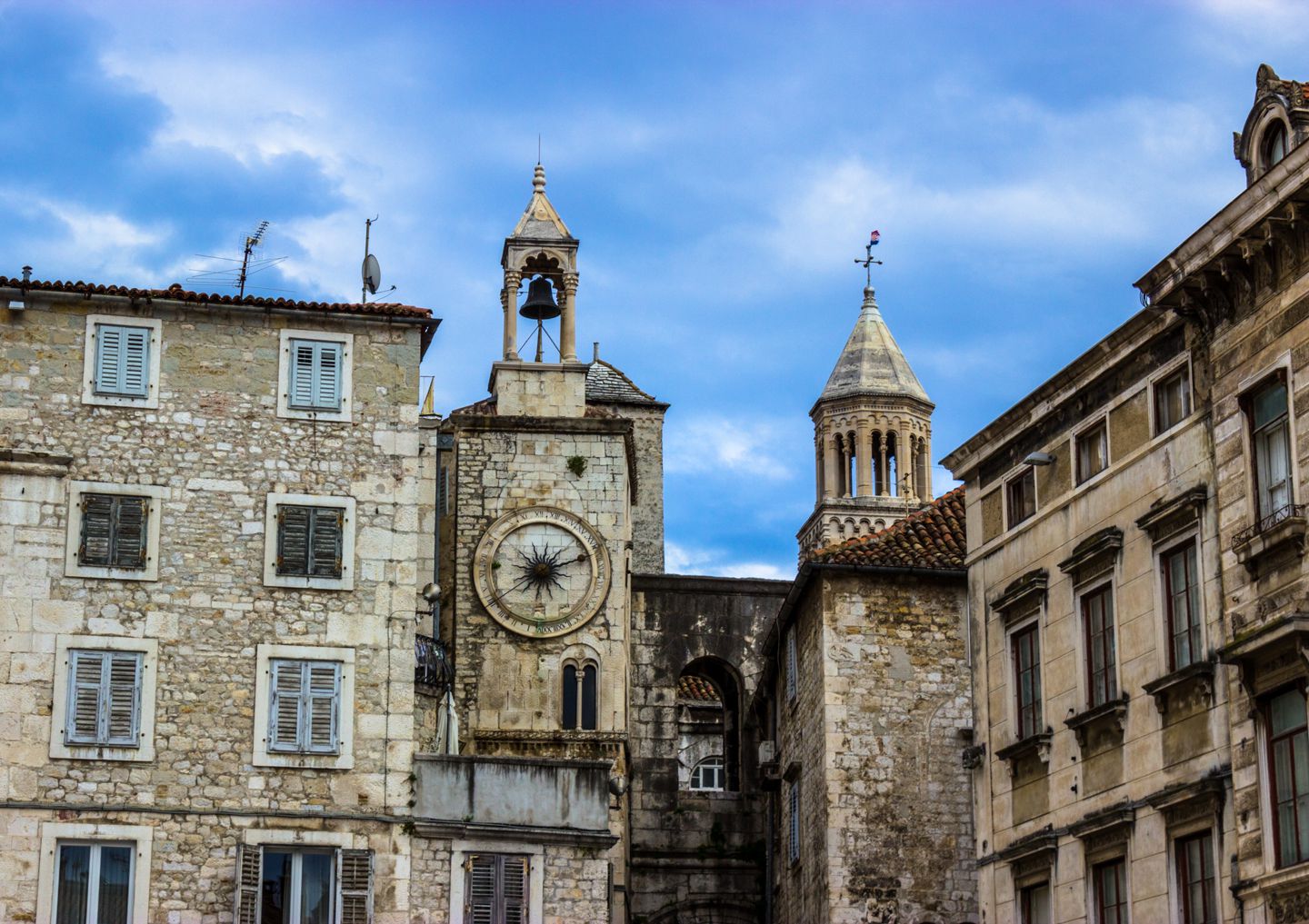 Old town in Split, Croatia