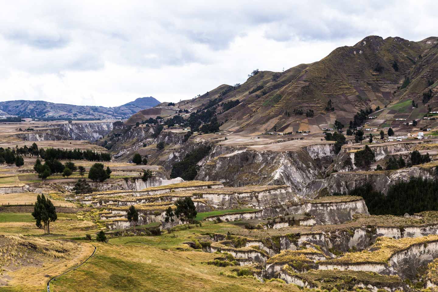 Overlooking Cañon del Toachi, Ecuador