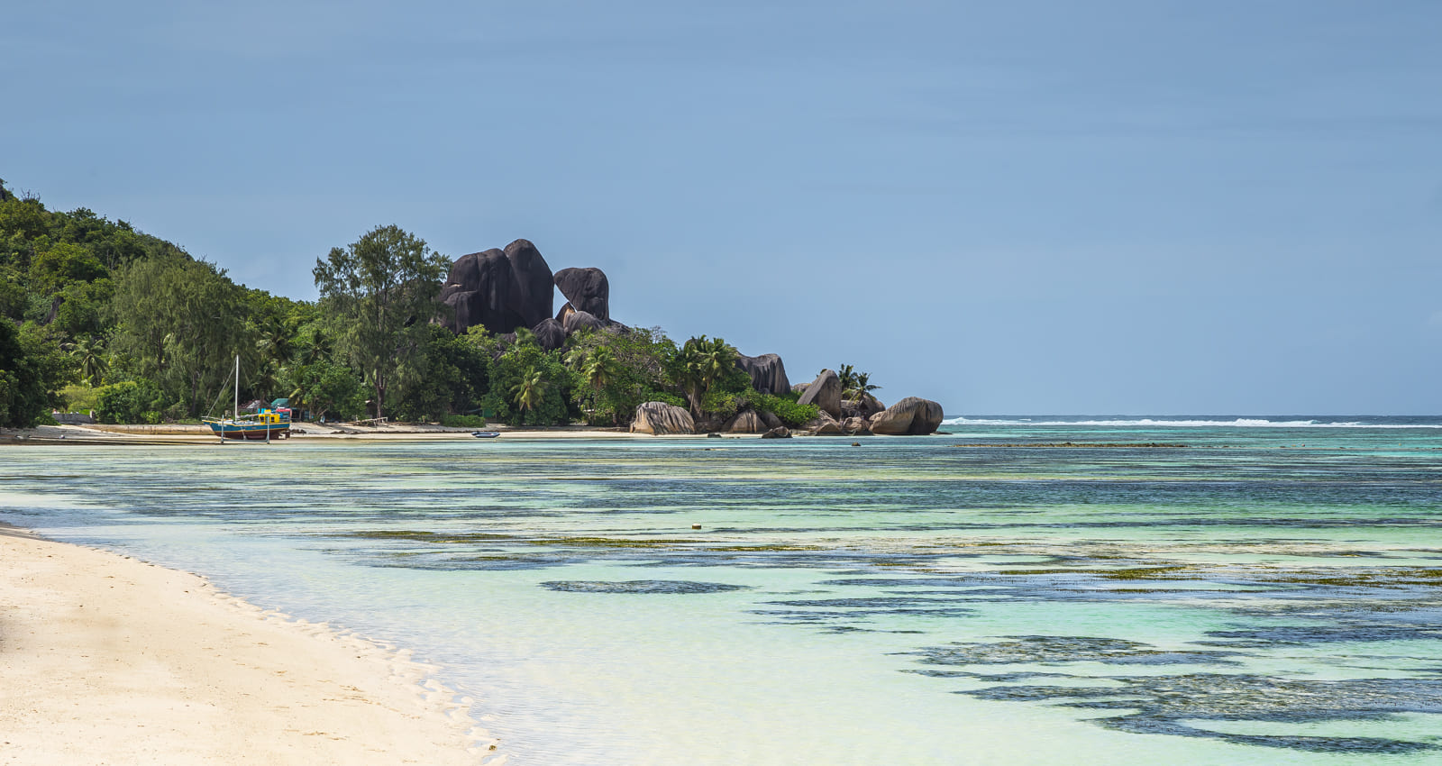Approaching Anse Source D'Argent, La Digue