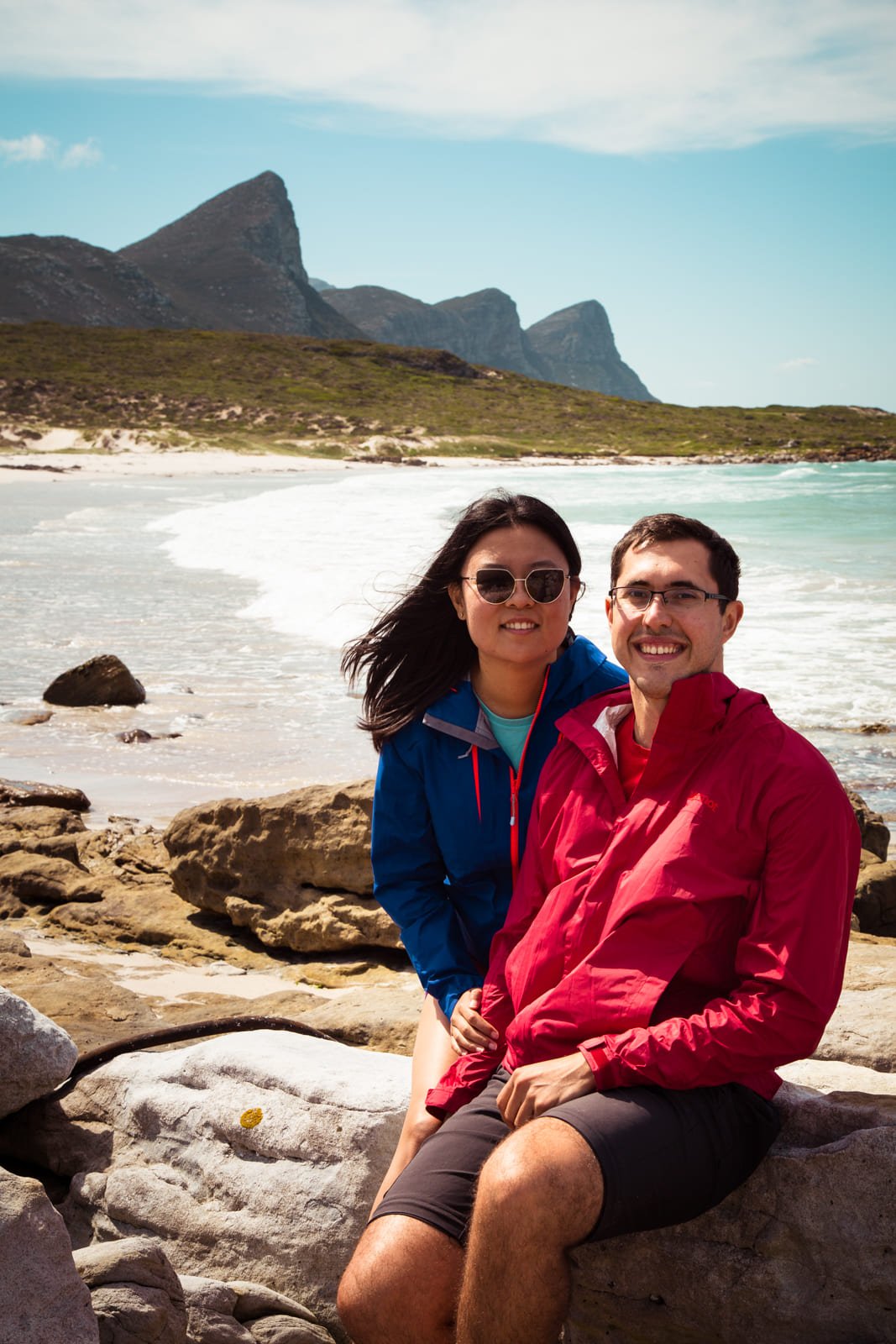 Julie & Carlos at Buffel's Bay.