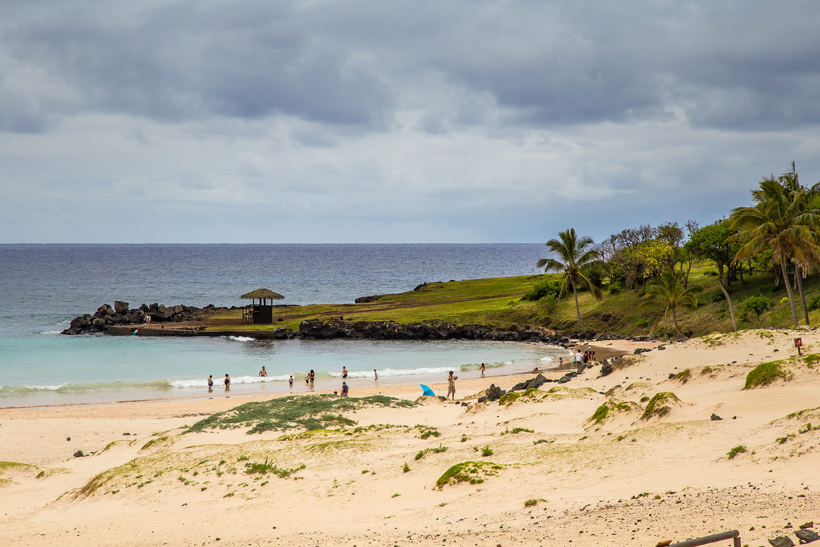 Anakena Beach, Easter Island