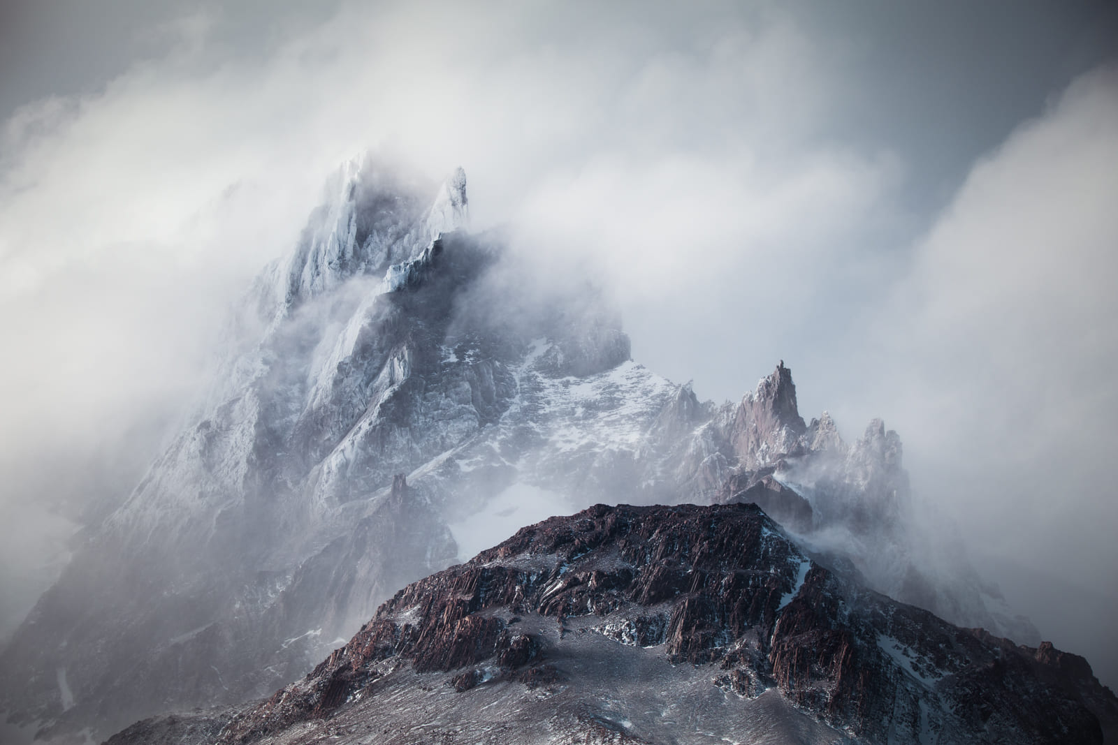 Paine Grande mountain, Torres del Paine.