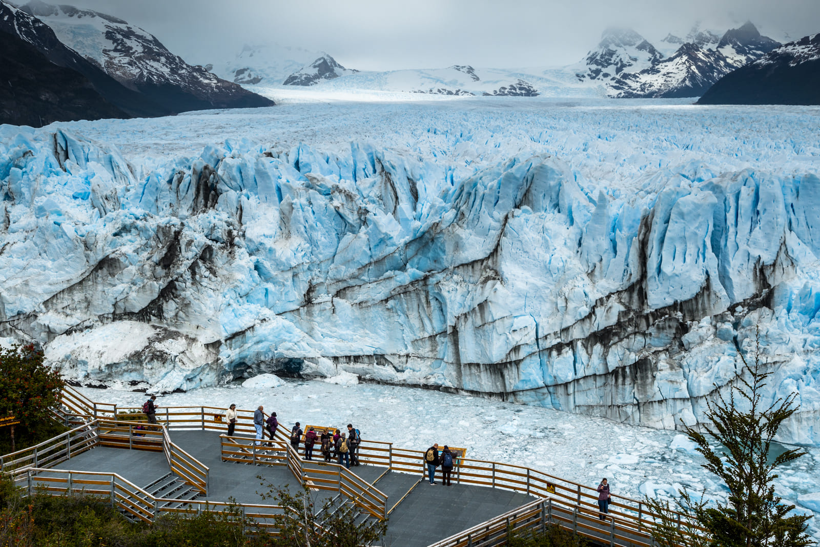 Viewpoints of Los Glaciares, Argentina.