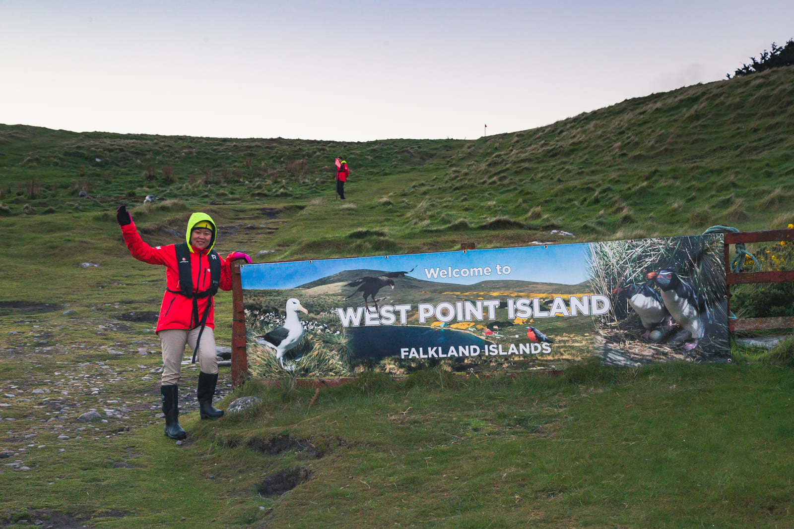 Julie on West Point Island, Falklands