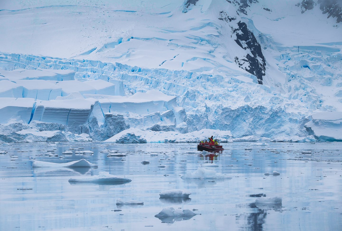 Cruising at Wilhelmina Bay, Antarctica