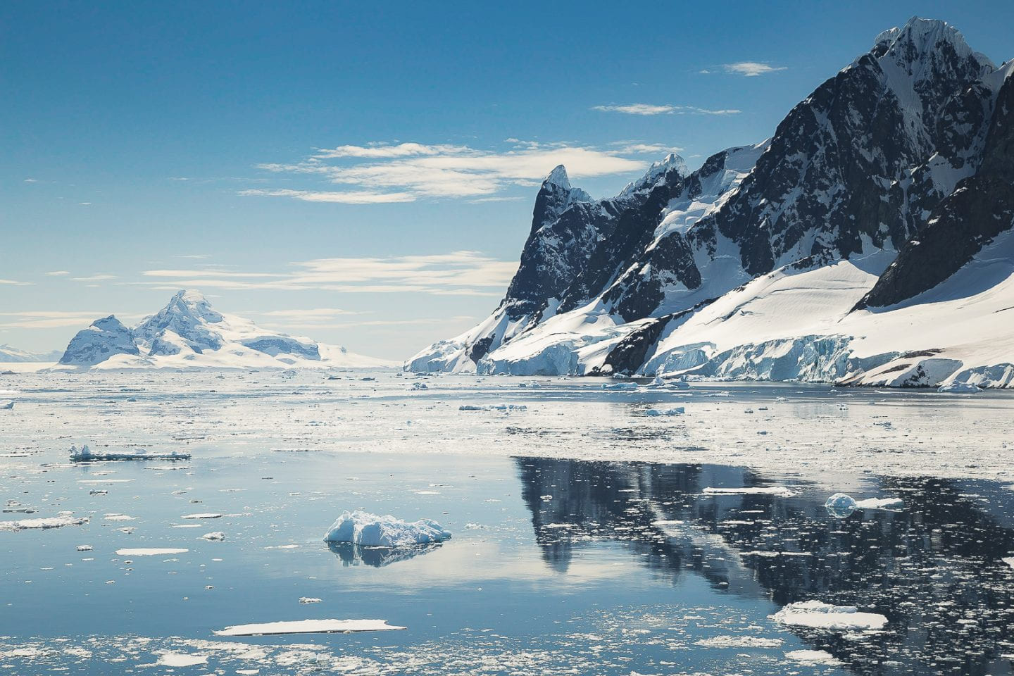 Entering the Lemaire Channel, Antarctica