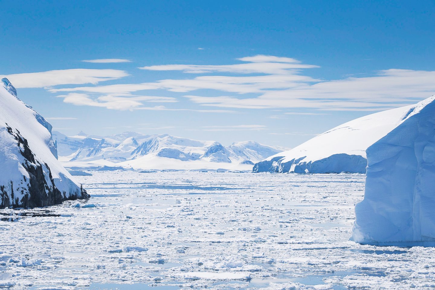 Heading back into Lemaire Channel, Antarctica