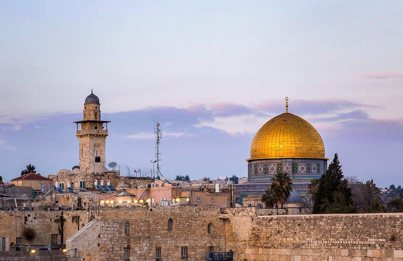 Overlooking the Dome of the Rock, Jerusalem