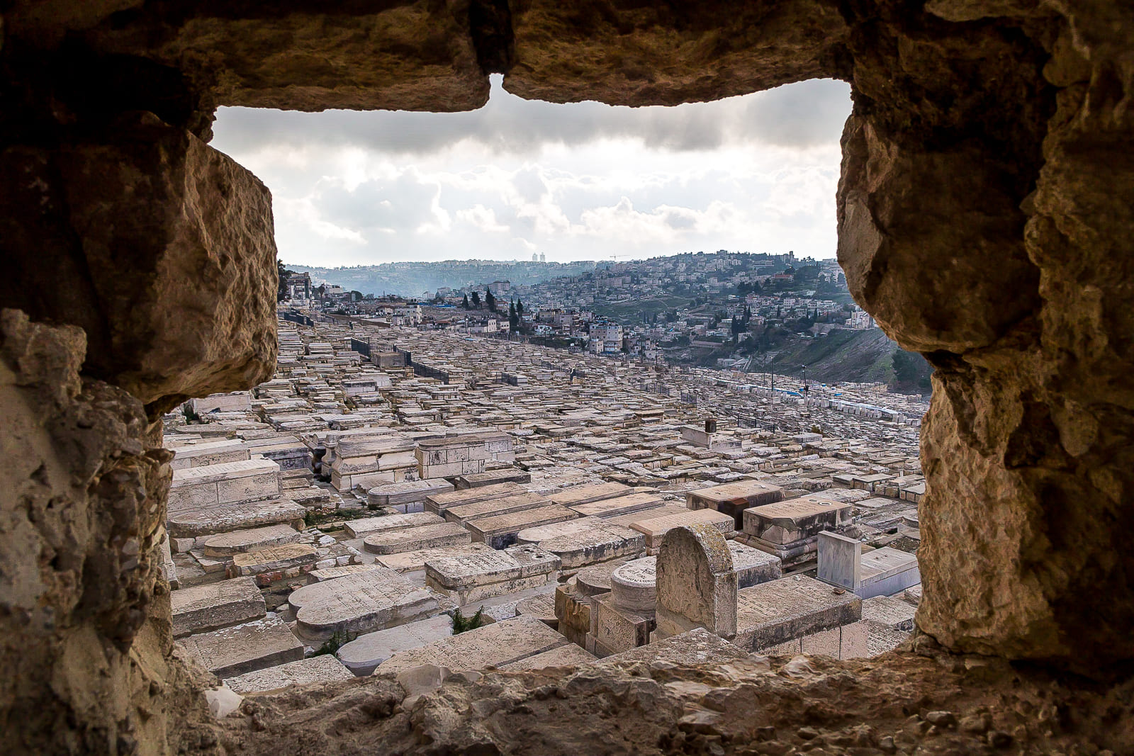 Jewish cemetery in Jerusalem