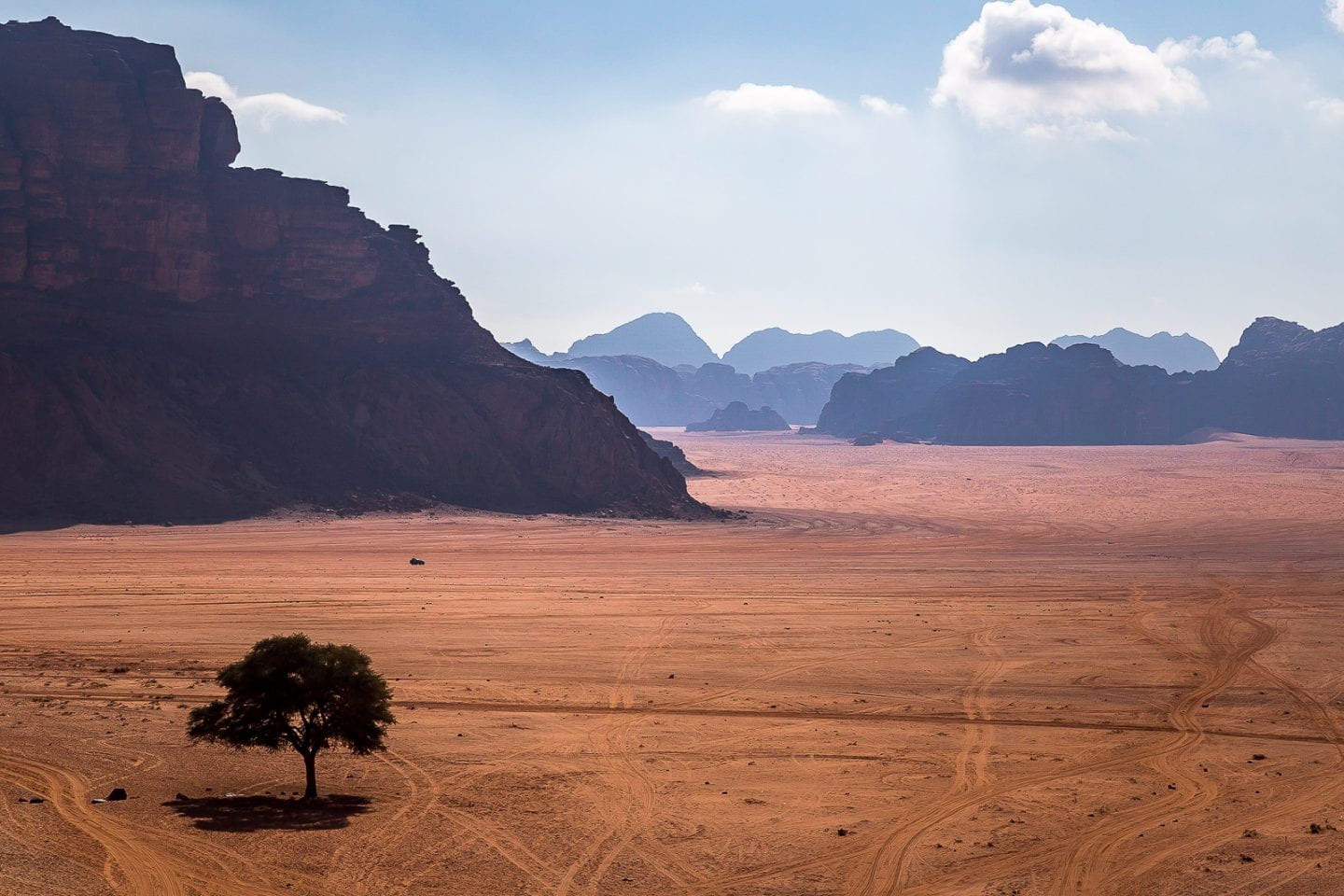 Vastness of Wadi Rum, Jordan