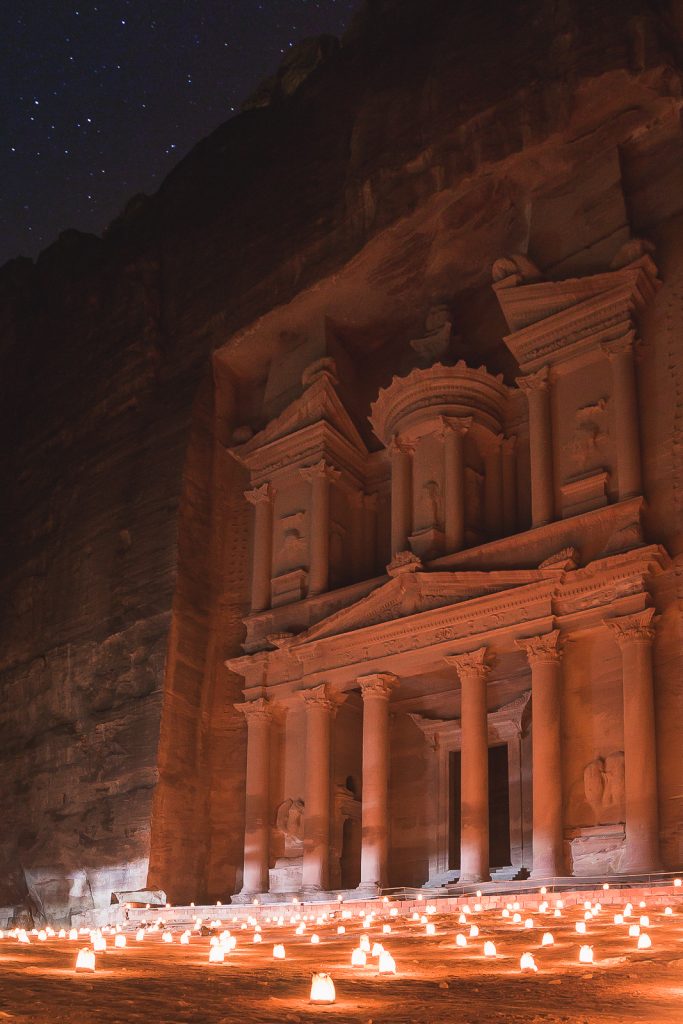 Petra by Night, Jordan