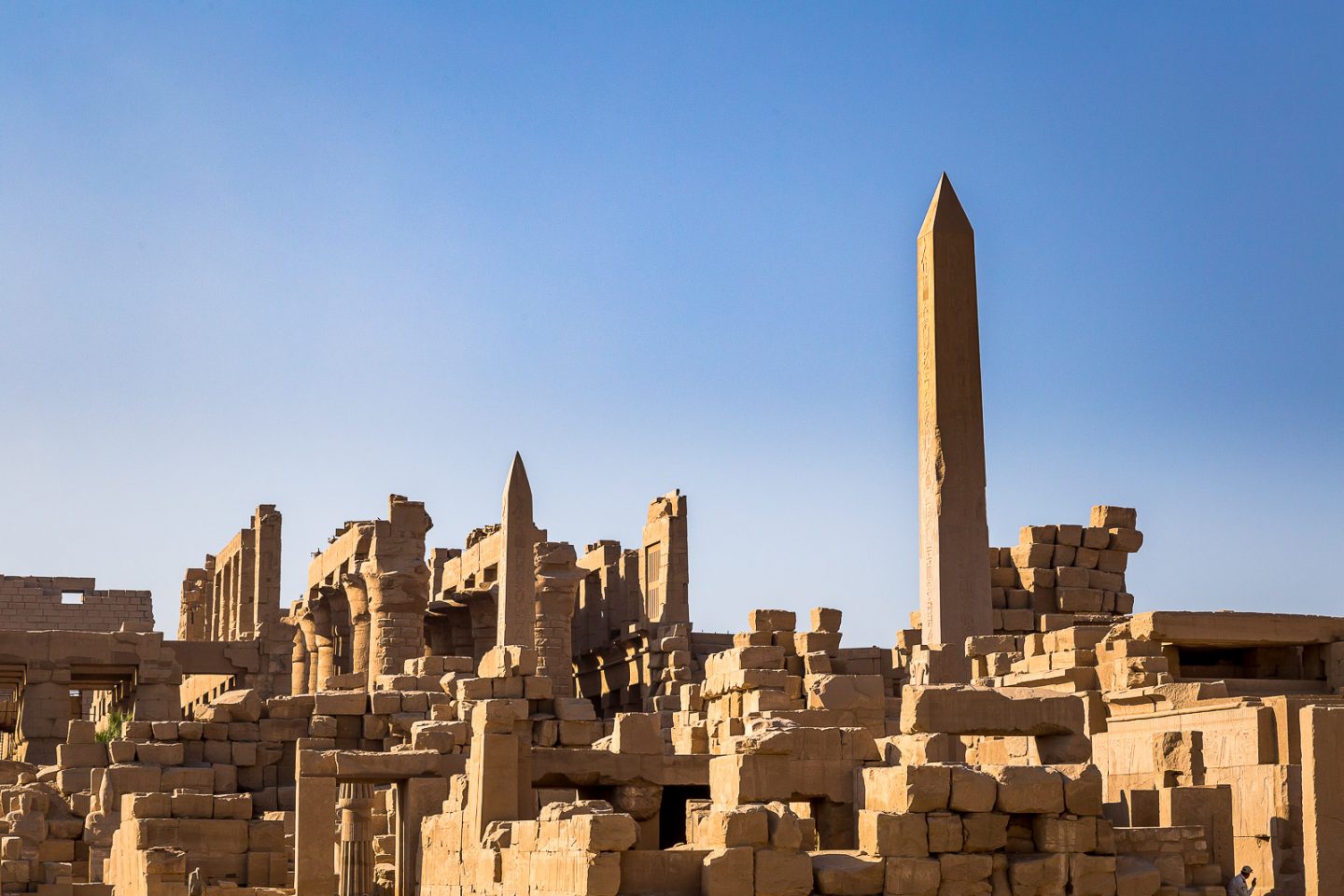 Overlooking Karnak temple