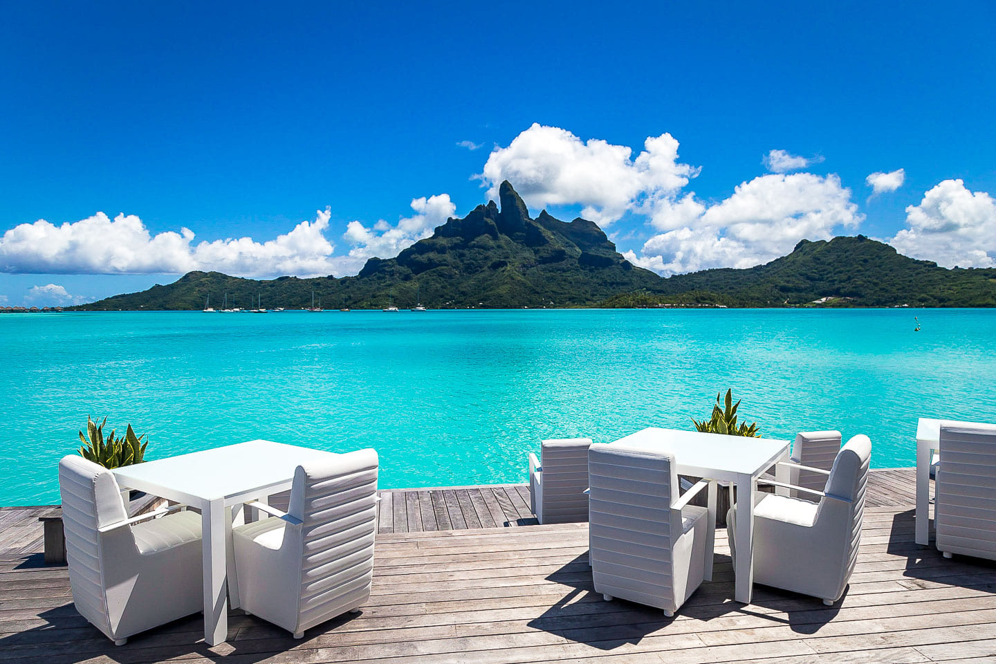 Restaurant at the St. Regis Resort, Bora Bora, French Polynesia