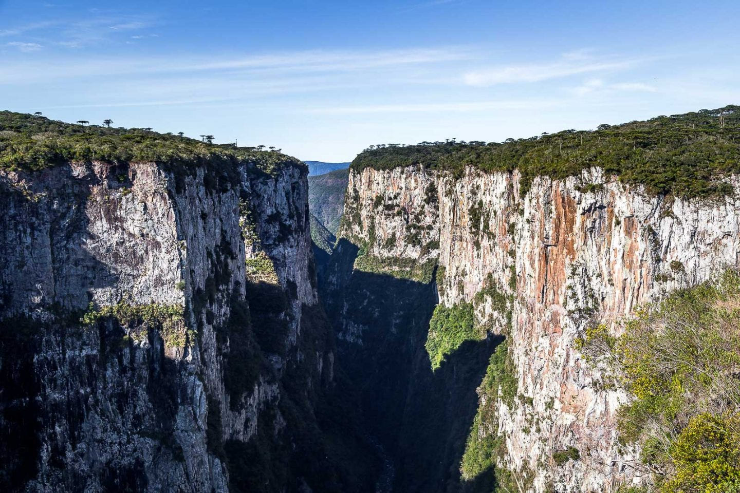 Overlooking Canyon Itaimbezinho, Brazil