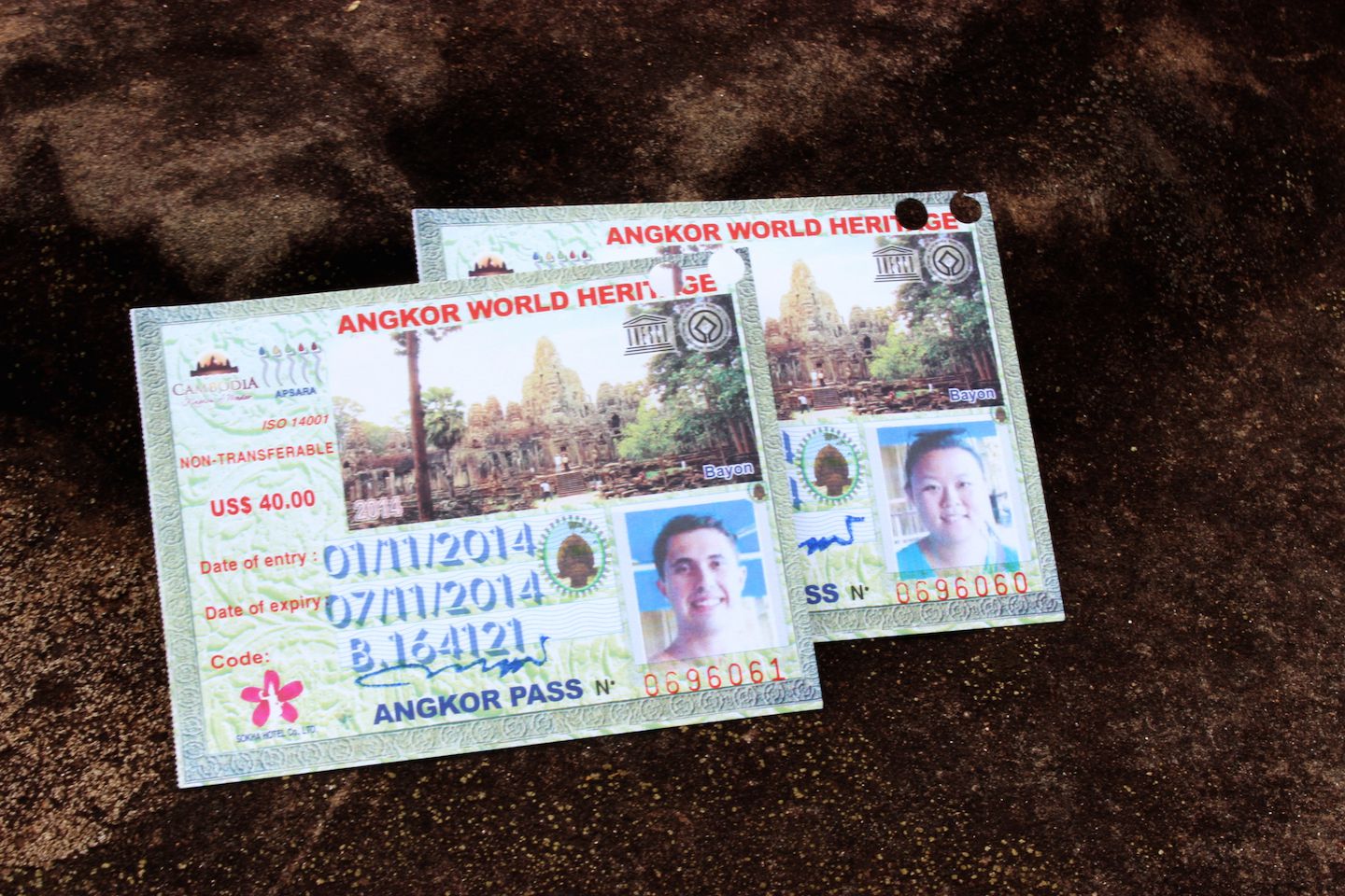 3 day pass to Angkor Archaeological Park