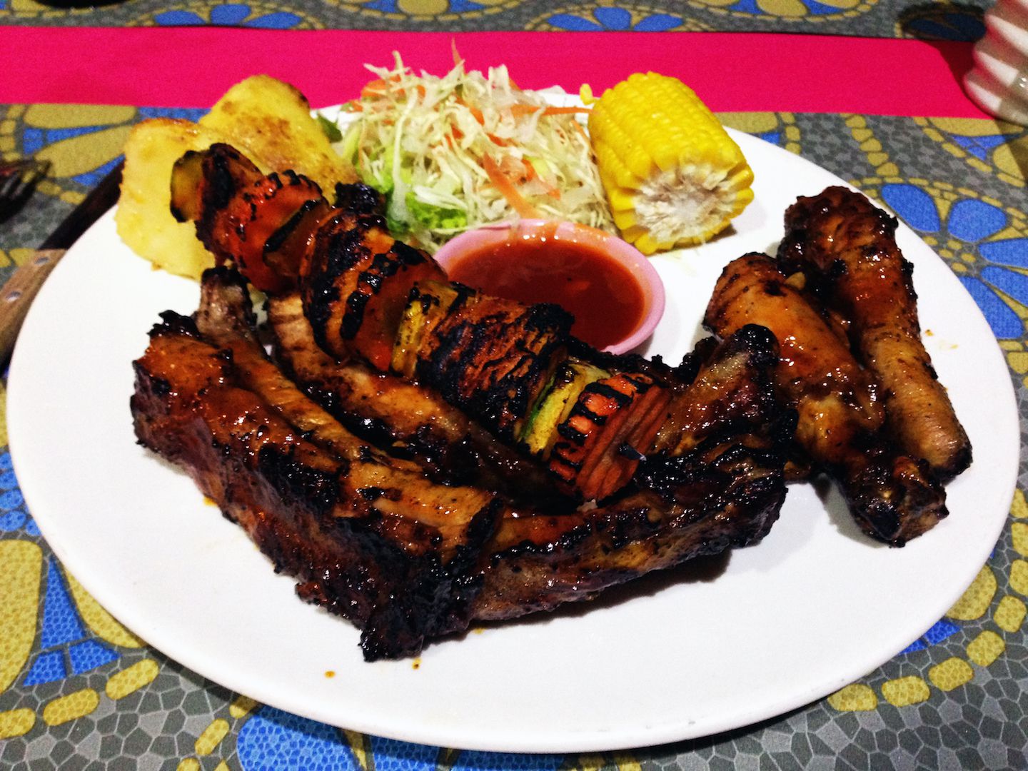 All you can eat BBQ in Koh Samui, Thailand
