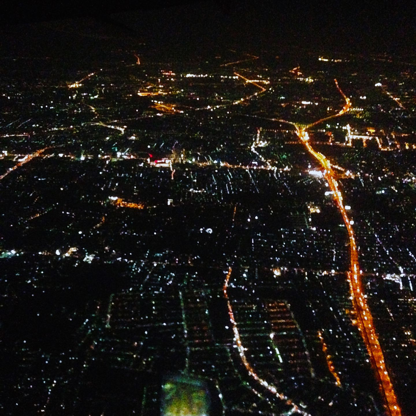 Bangkok viewed from above