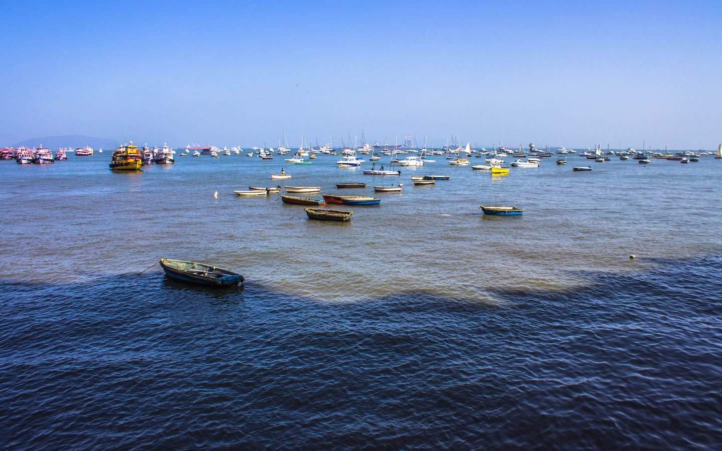 Boats by Gateway to India, Mumbai, India