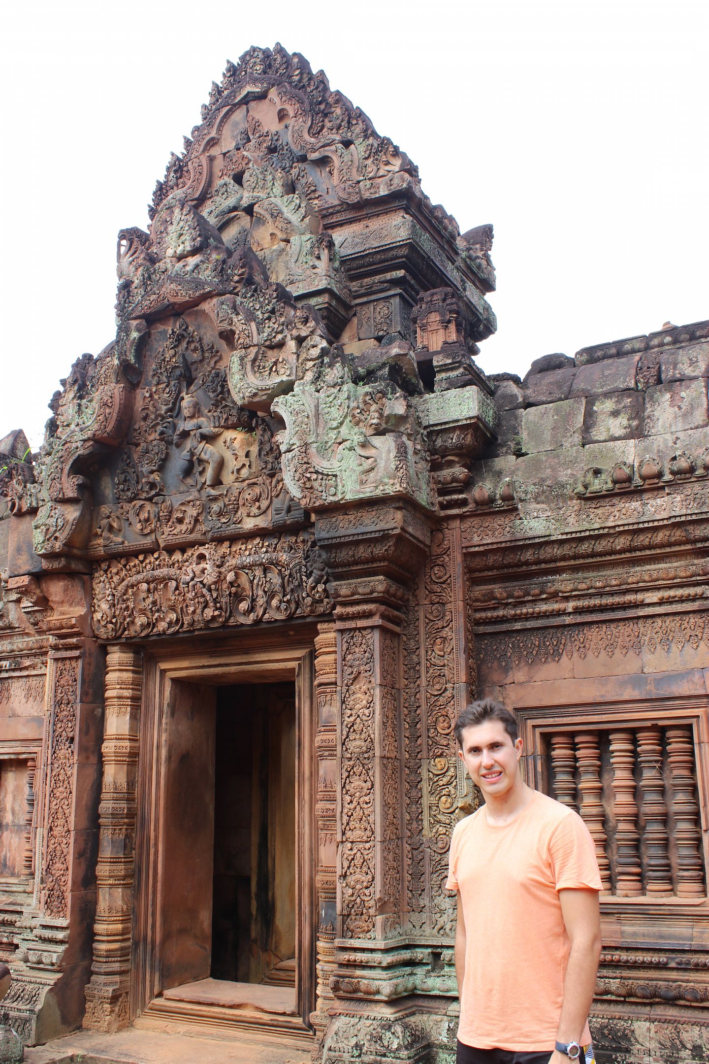 Carlos at Banteay Srei