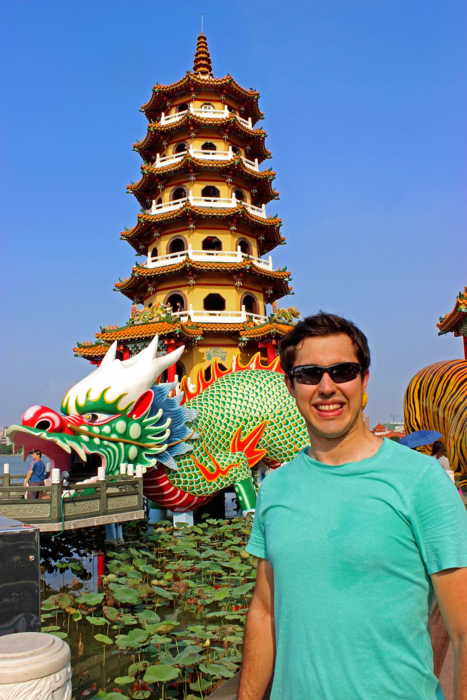 Carlos at the Dragon & Tiger Pagodas