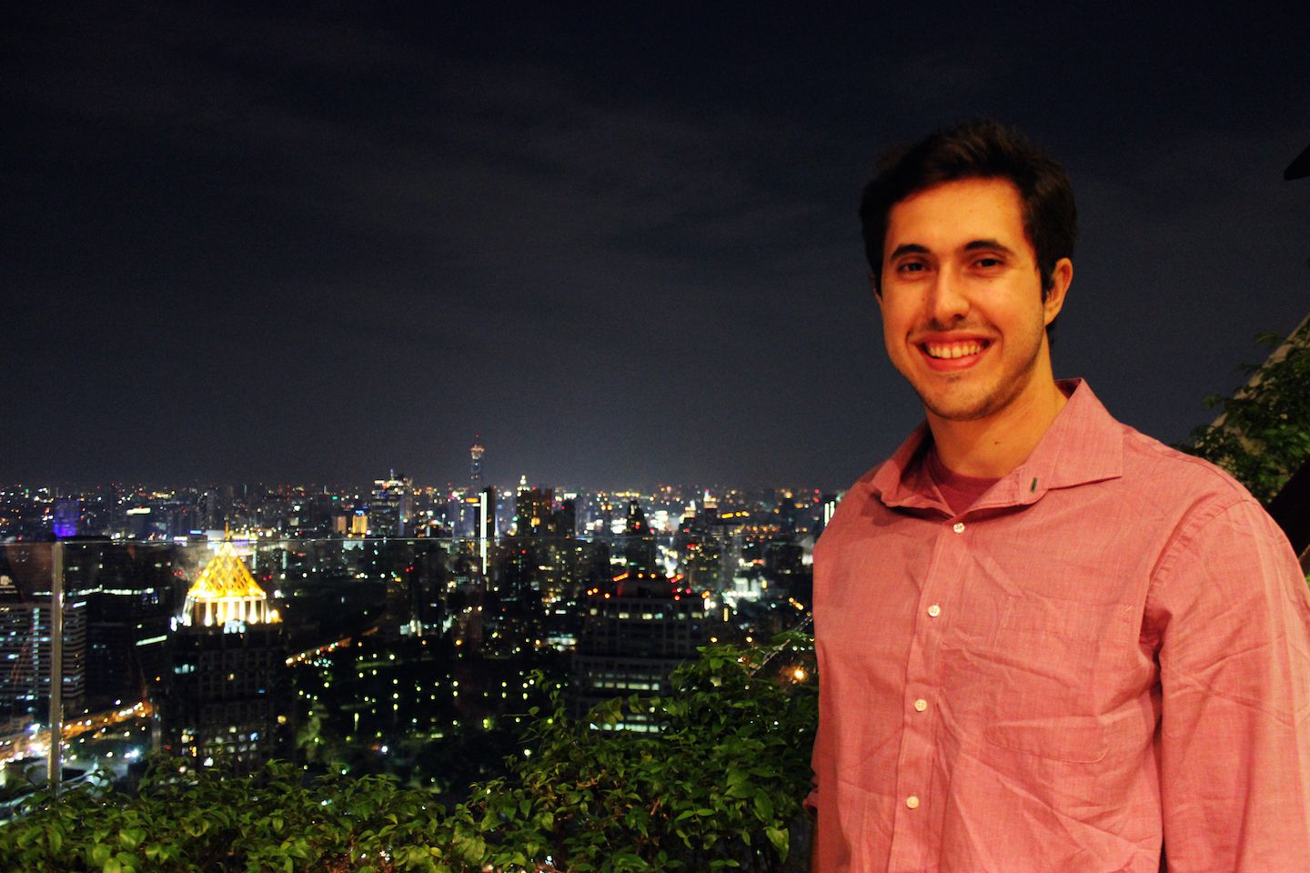 Carlos at the Vertigo Moon Bar, Bangkok, ThailandCarlos at the Vertigo Moon Bar, Bangkok, Thailand