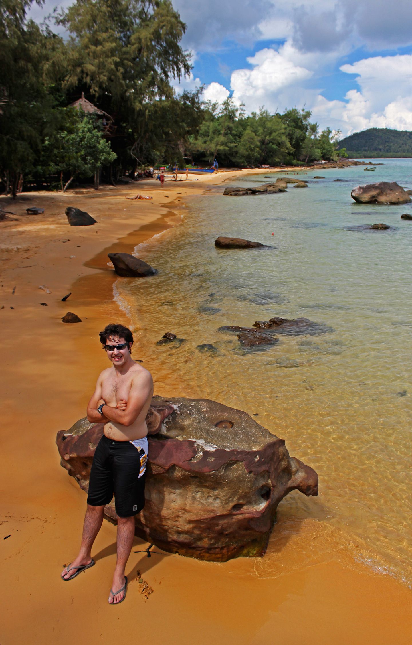 Carlos enjoying life in Koh Rong