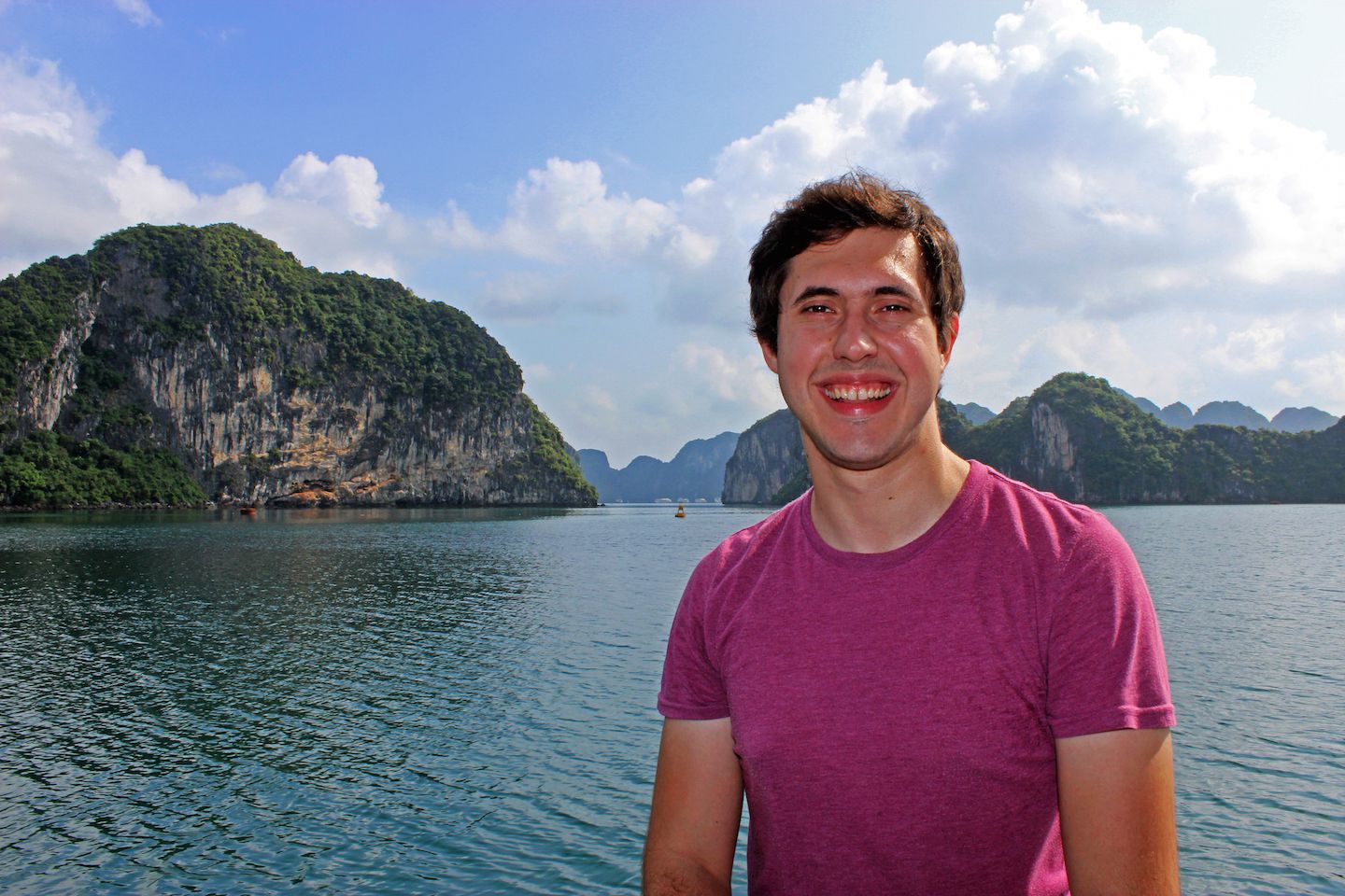 Carlos on the way to Light and Dark Caves