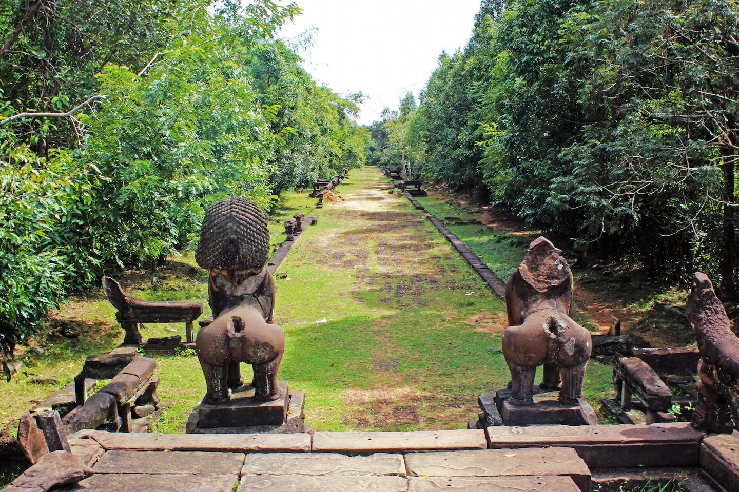 Causeway at Banteay Samre in the East Baray
