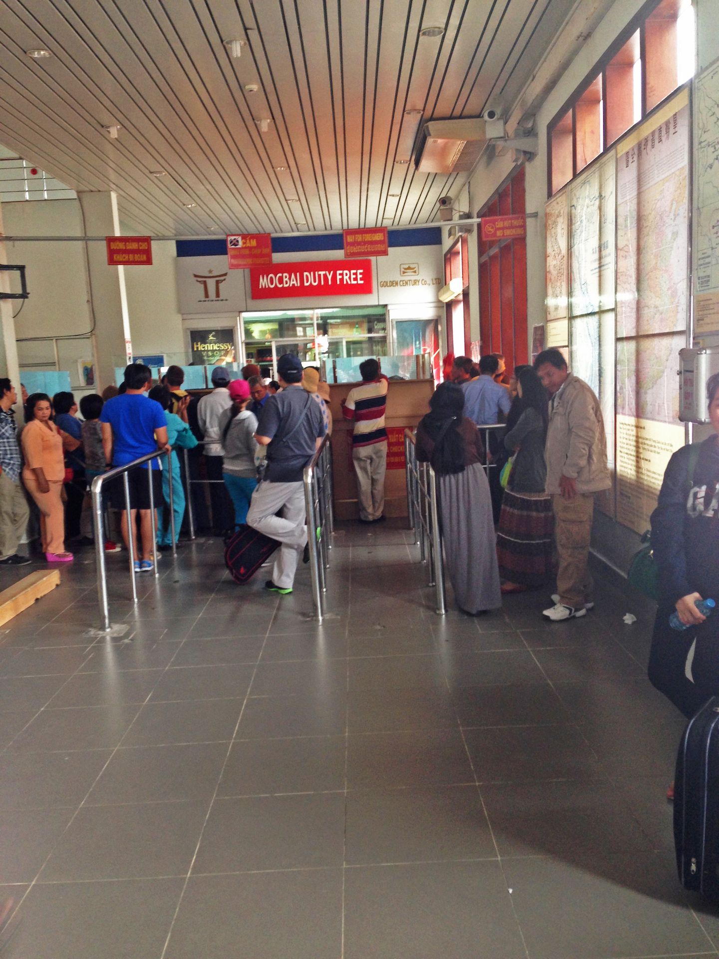 Checking out of Vietnam