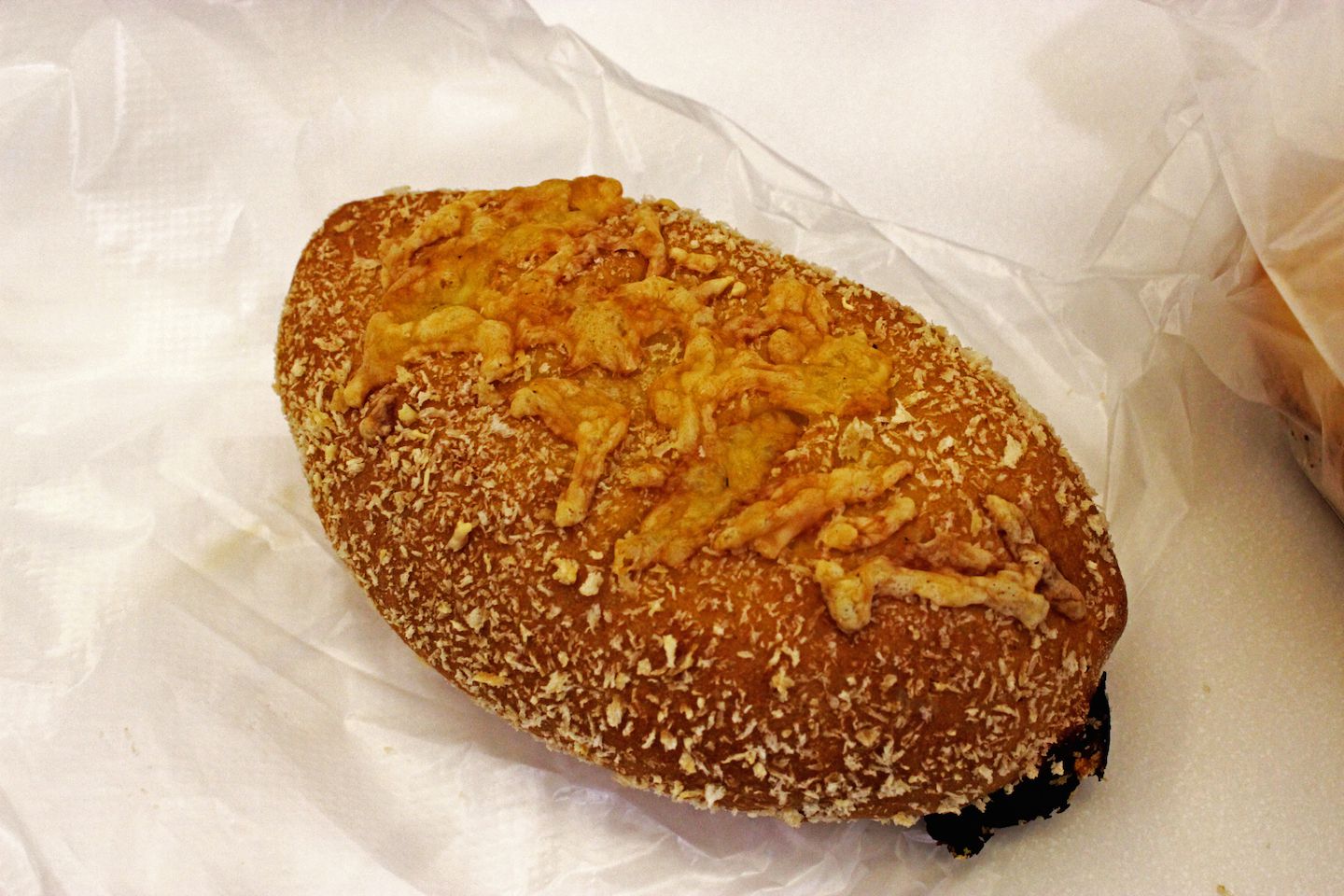 Chicken curry bread