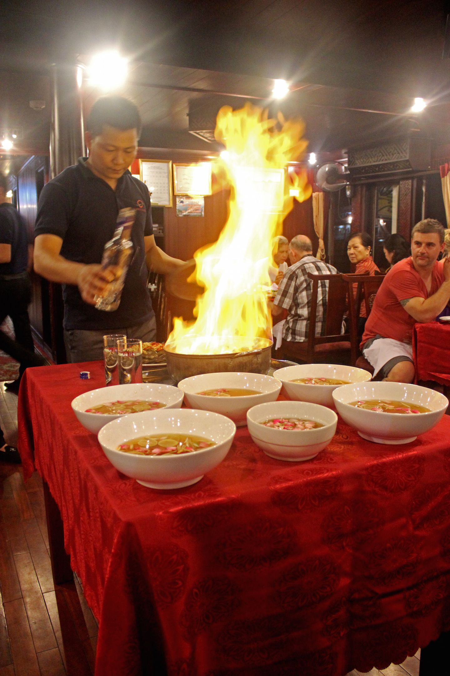 Cooking demonstration
