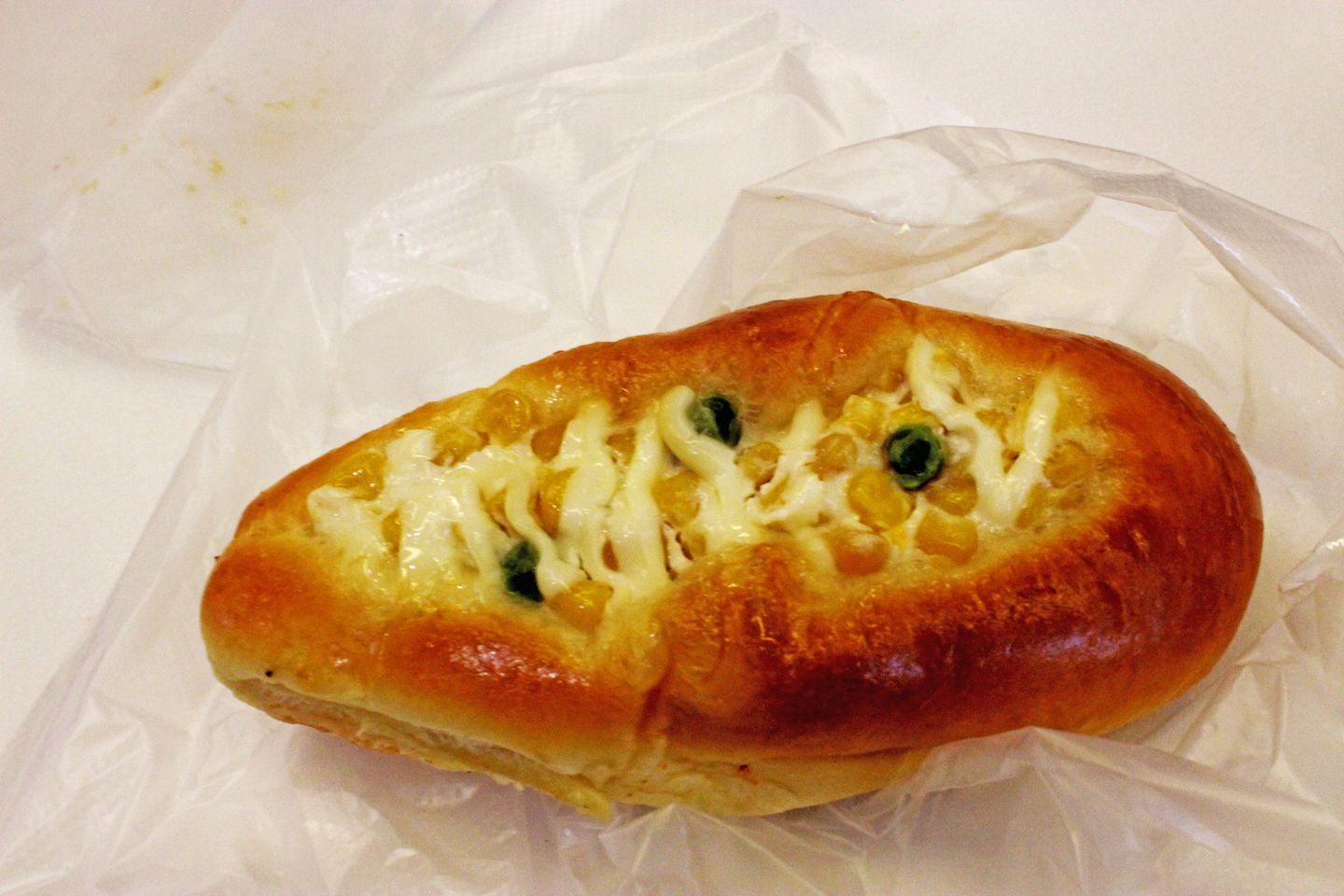 Corn salad bread