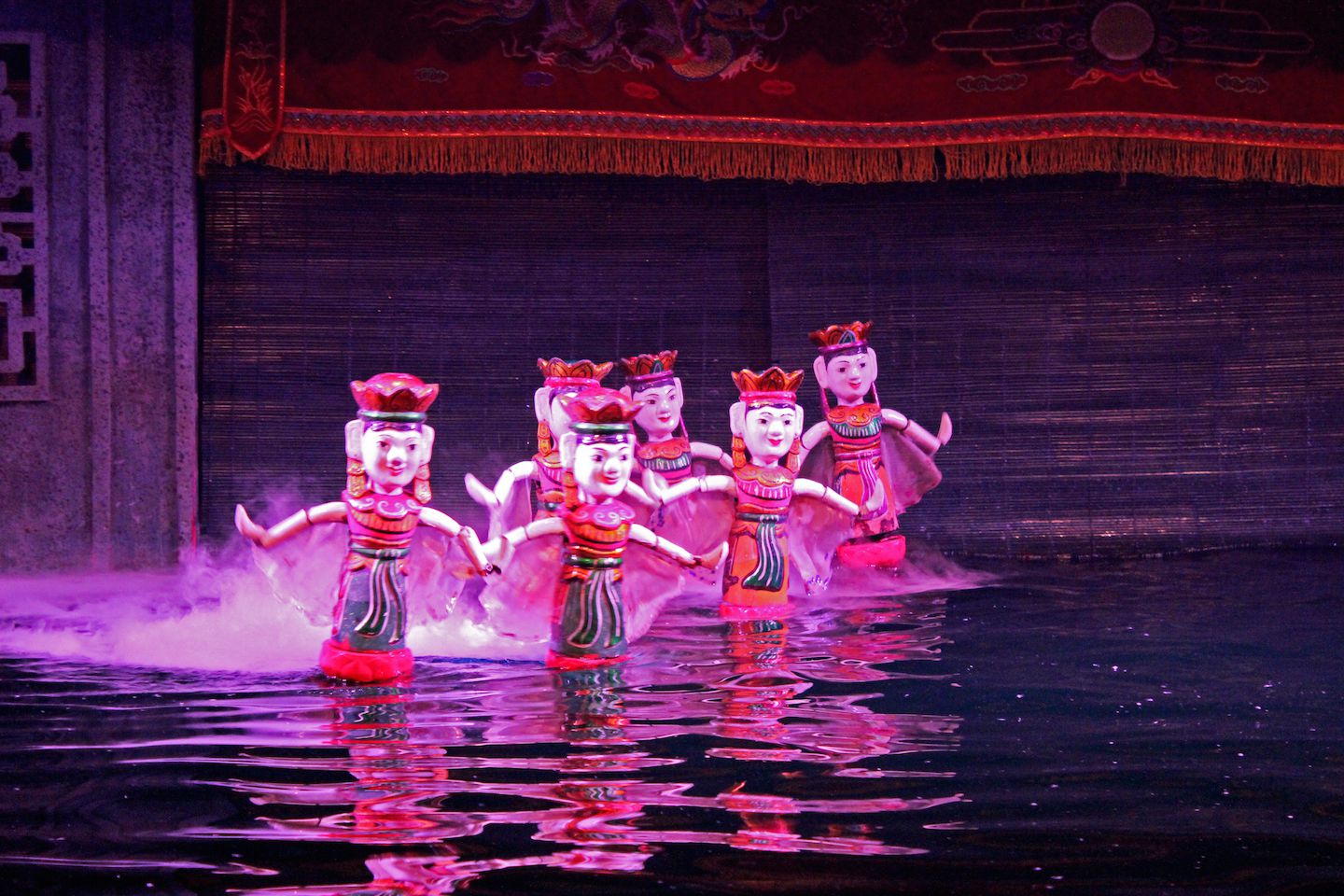 Dancer puppets