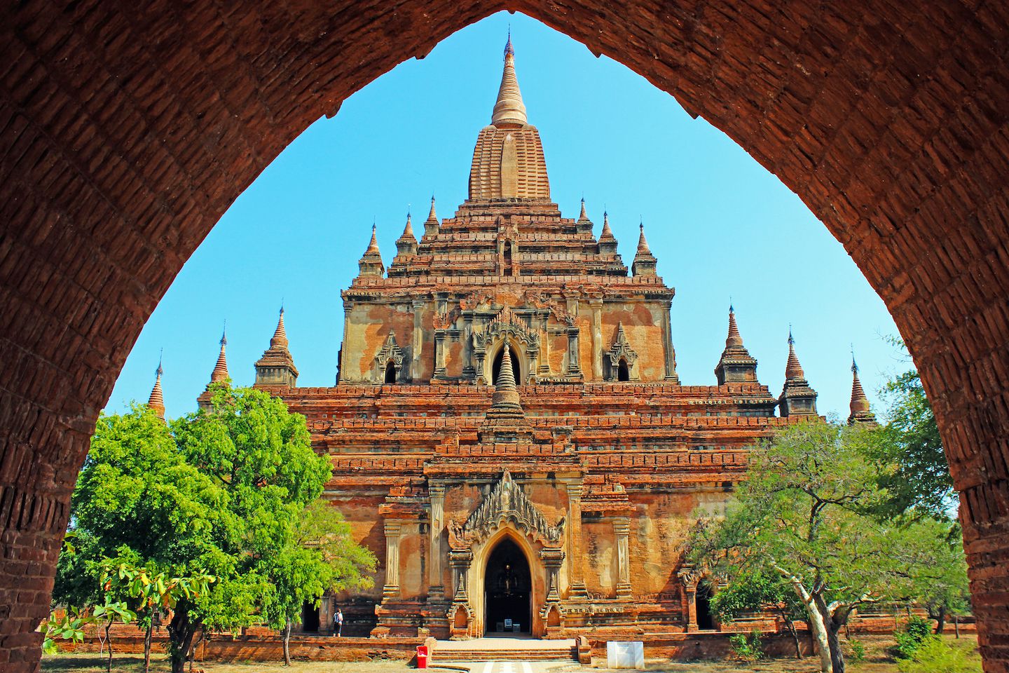 Entrance to Sulamani Temple, Bagan, Myanmar