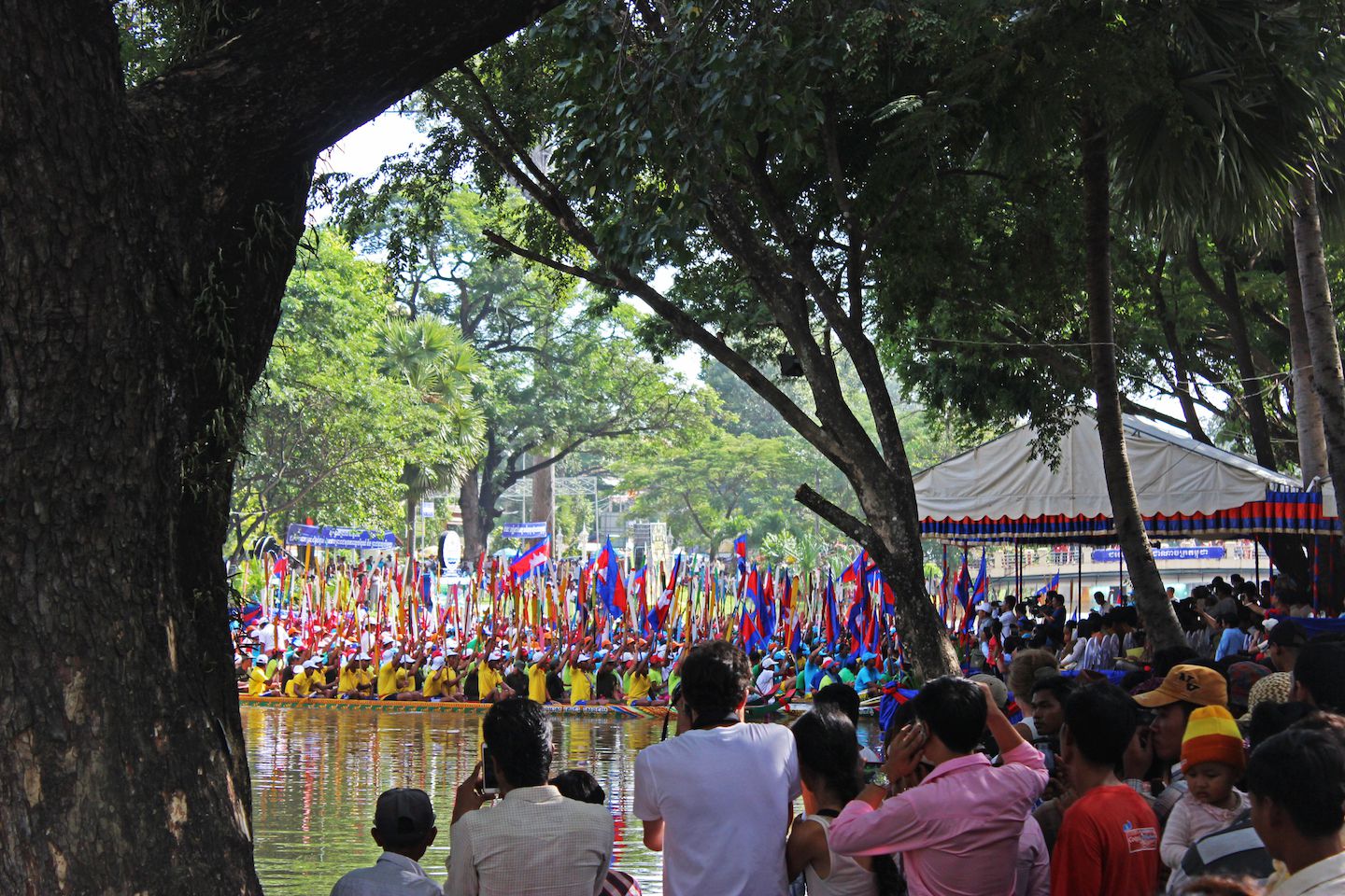 Dragon boats gathering