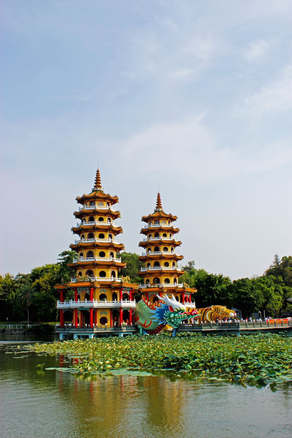 Dragon & Tiger Pagodas, Kaohsiung, Taiwan