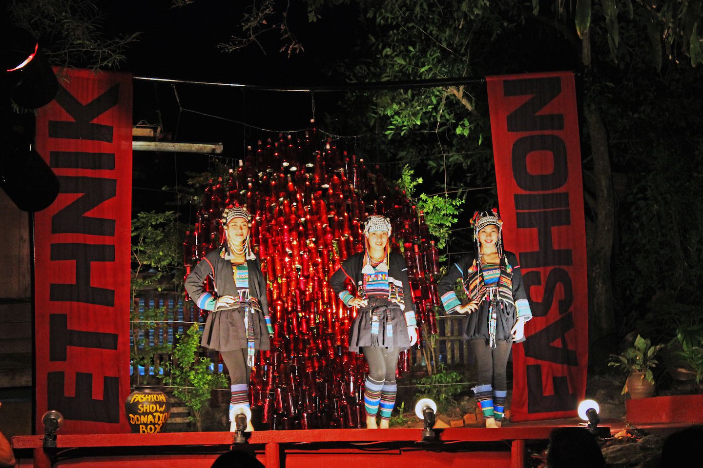 Ethnic Fashion Show in Luang Prabang, Laos