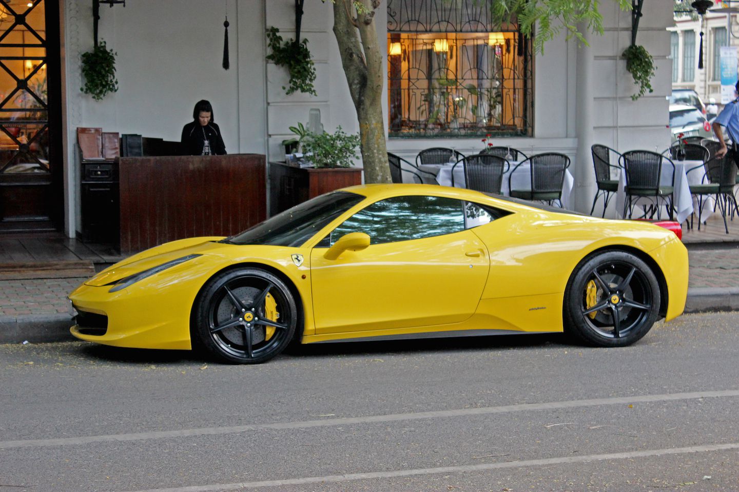 Ferrari at the Metropole in Hanoi