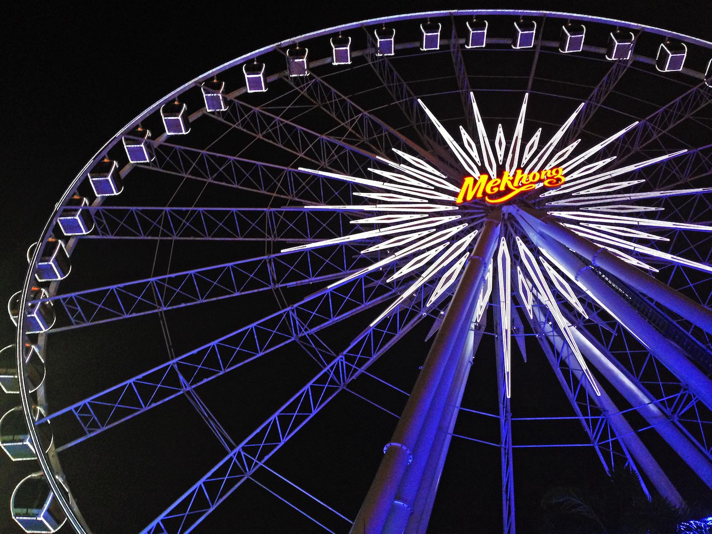 Ferris wheel at the Asiatique The RIverfront, Bangkok, Thailand