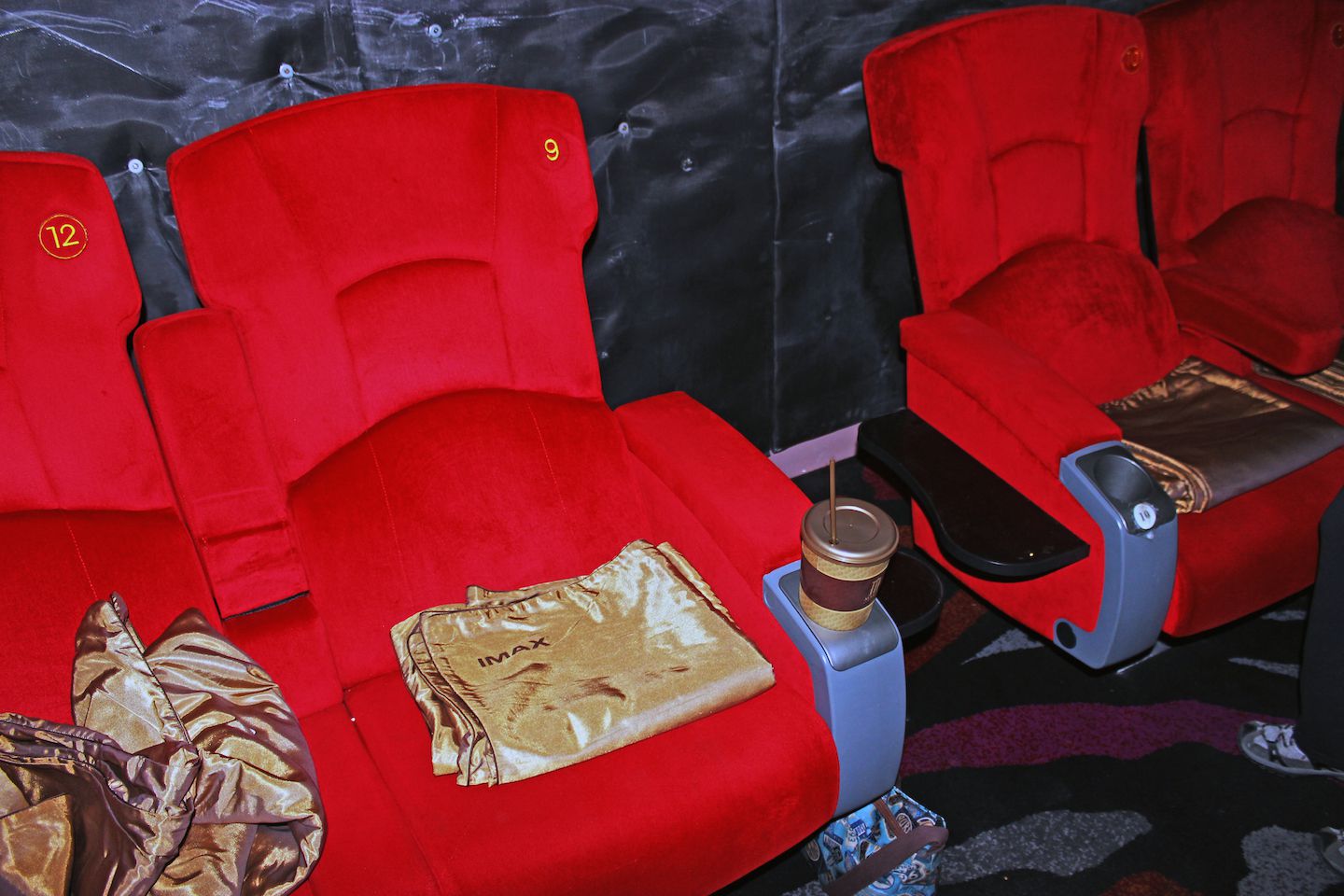 IMAX seats at the Major Cineplex in Chiang Mai