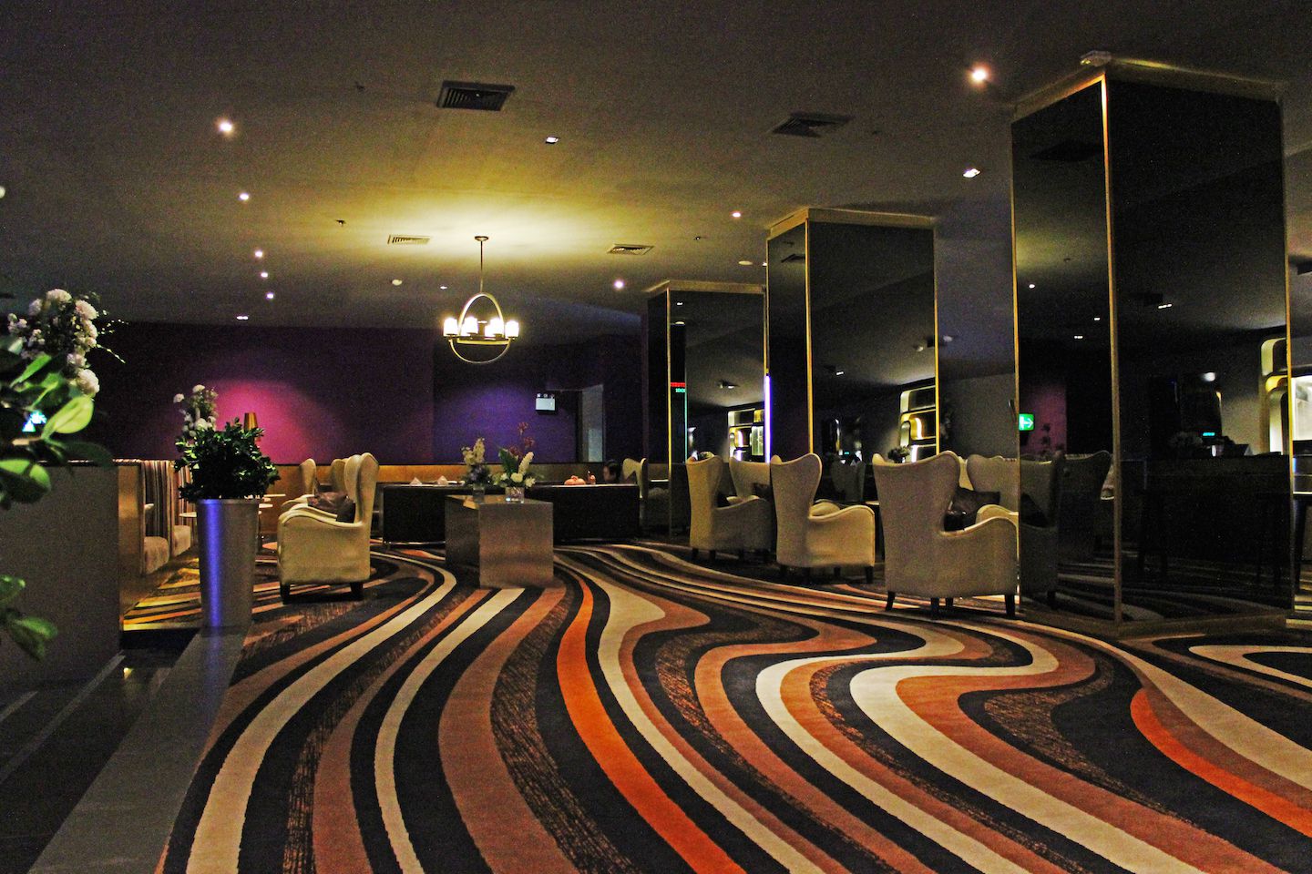 VIP lounge at the Major Cineplex in Chiang Mai