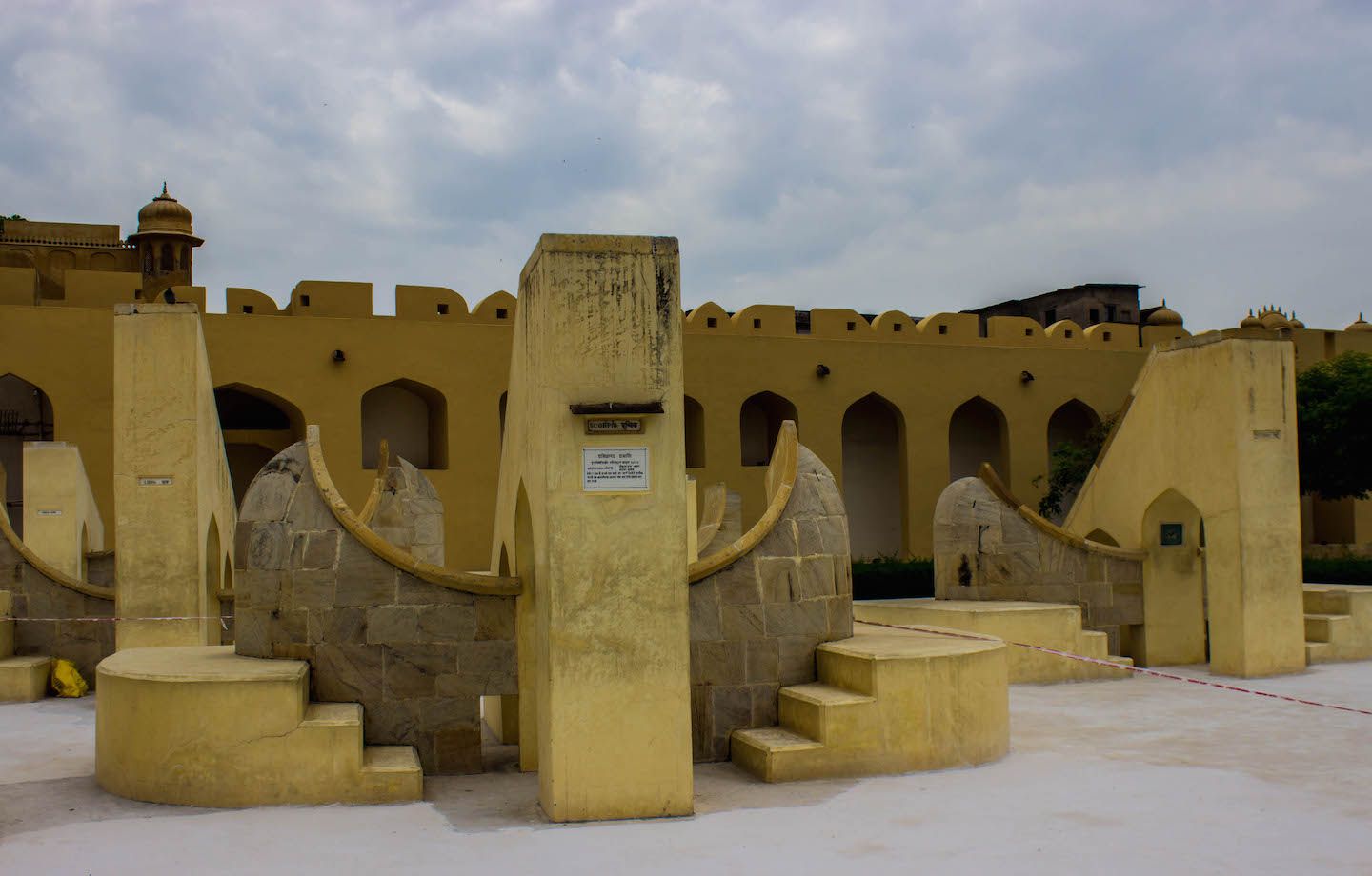 Instruments at Jantar Mantar, Jaipur, India